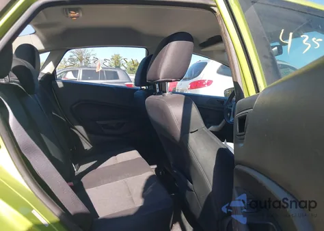 2012 Ford Fiesta Sel из США, поврежденный, VIN 3FADP4CJ4CM134655